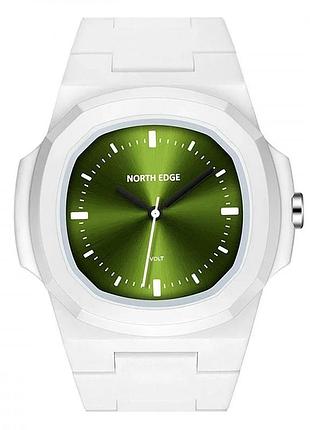 Механічний годинник north edge volt white/green