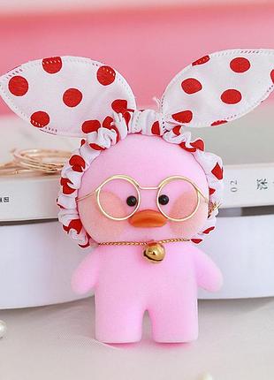 Игрушка мини утенок-брелок lalafanfan пикси, 10 см для детей (l_10250)