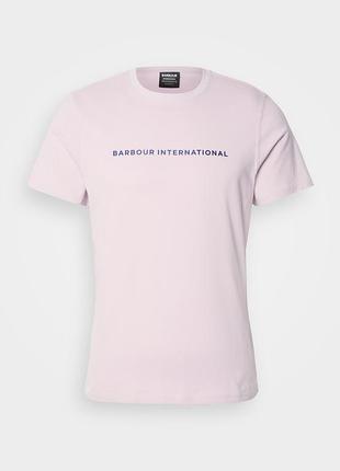 Футболка чоловіча унісекс barbour international motored print t-shirt, артикул bg822o022-j11, 100% бавовна, regular fit.