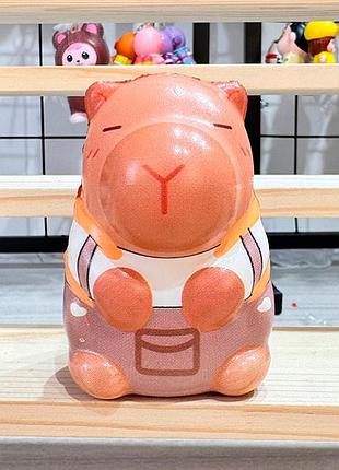 Игрушка сквиш капибара (7 см) антистресс для детей (l_13474)