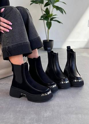 Зимние ботинки ботинки челси 36-40 4
