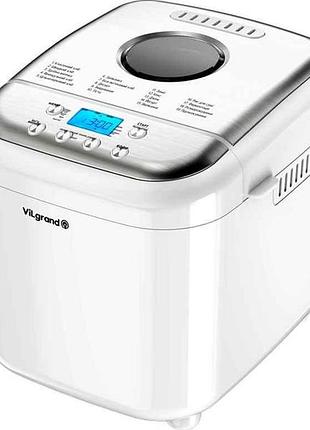 Хлiбопіч 600вт 500/750/1000г vbm6091-white тм vilgrand