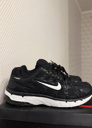 Кросівки чоловічі nike p-6000 black&white 43 розмір, 26,5 см
