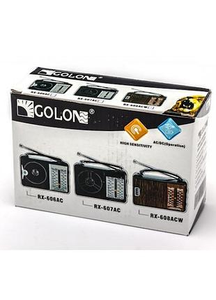 Радиоприемник golon rx-606 2