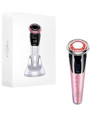 Лифтинг массажер микротоковый rf для лица medica+ skin lifting 7.0 (ems+led) pink ( япония )