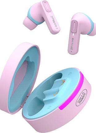 Бездротові навушники proove mello tws with anc (app) cotton candy
