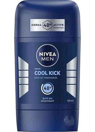 Антипреспирант твердый 50мл чел cool kick тм nivea