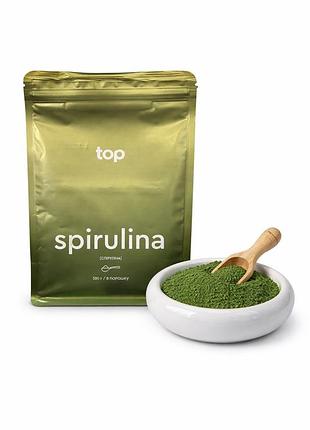 Топ спирулина 100 г порошок yun`nan spirin biotechnology .co.. ltd новая упак