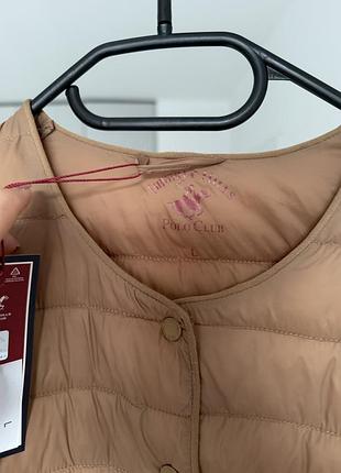Демисезонная куртка polo assn, новая 4