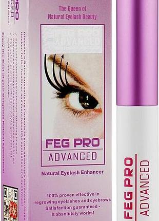 Сыворотка для роста ресниц и бровей feg pro advanced 3 мл
