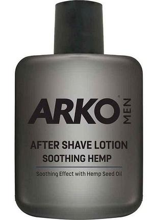 Лосьон после бритья 100мл men с маслом семян конопли тм arko