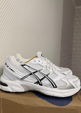 Кросівки чоловічі asics gel-1130 white classic білі 43 розмір, 26,5 см