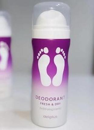 Дезодорант для ног fresh &amp; dry deliplus 150 ml 2