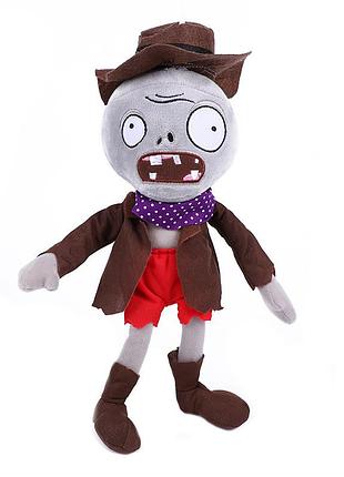 Іграшка cowboy zombie м'яка іграшка з рослини проти зомбі для дітей (l_14070)