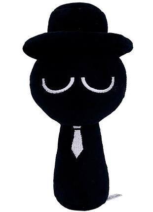 Игрушка black персонаж vocal из игры incredibox sprunki мягкая игрушка спрунки фаза 1 для детей (l_13525)