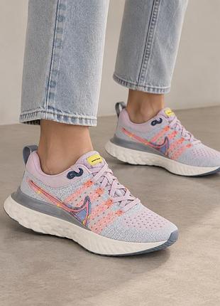 Жіночі бігові кросівки nike w react infinity run fk 2 prm (оригінал)