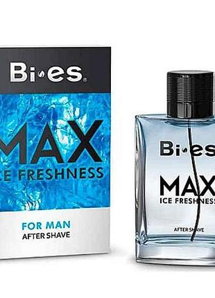 Лосьон после бритья max ice freshness 100 мл тм bi-es