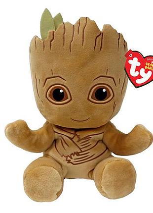 Мягкая игрушка 44003 marvel "грут" 15 см ty