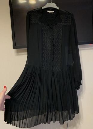 Isabel marant etoile оригинал шикарное платье с шитьем с-м6 фото
