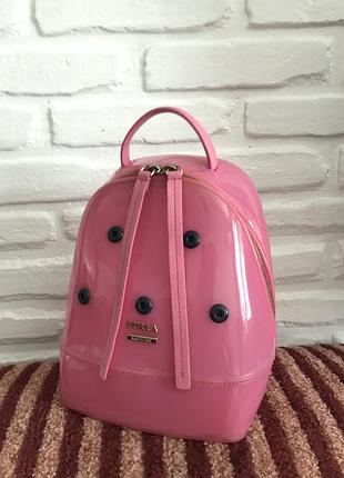 Легендарный  силиконовый рюкзак  furla candy