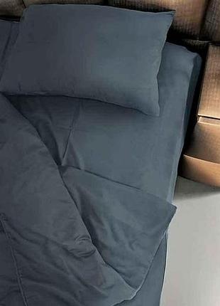 Пододеяльник 175*210 полиэстер steel gray 18-4005 тм arcloud