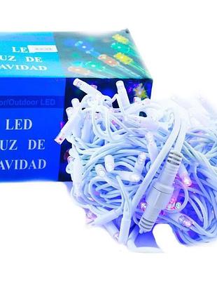 Вулична гірлянда xmas led 100 3.3 w біла