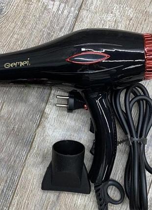 Фен для волос gemei gm-1770 2200w 2