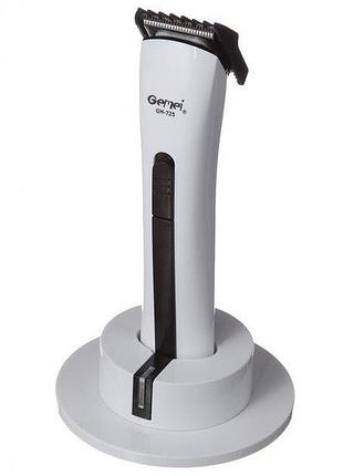Бритва тример progemei gm-725 для вусів і бороди, для тіла (бодигрумер)