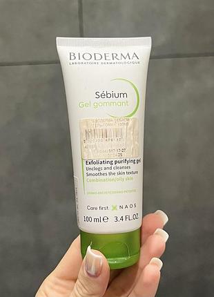 Гель bioderma sebium gommant відлущувальний 100 мл