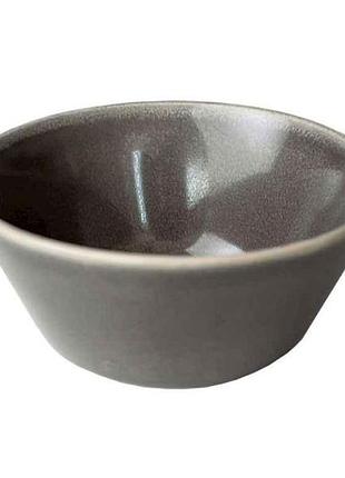Салатник 650мл 15см organic grey тм losk