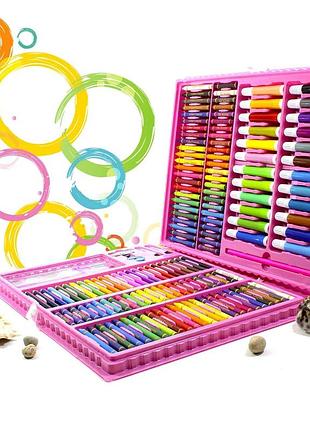 Набір для малювання lesko super mega art set 228 предметів 2