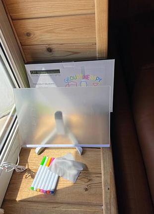 Светильник-ночник «доска для заметок» 20см wordpad (usb)
