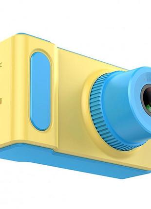 Дитячий фотоапарат з екраном синій smart kids camera v7