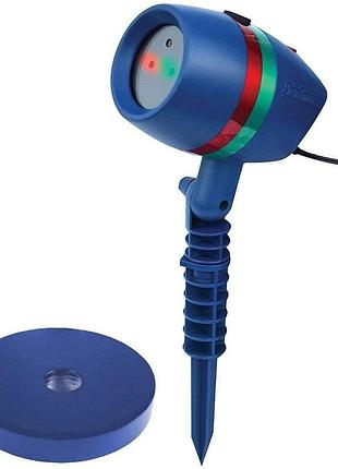 Лазерний новорічний проектор для будинку star shower motion laser light 12 програм