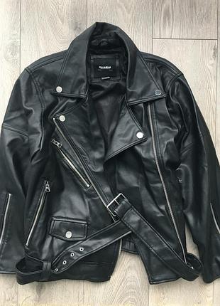 Куртка кожанка косуха pull&bear 2