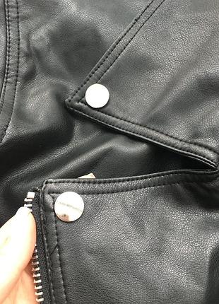 Куртка кожанка косуха pull&bear 4