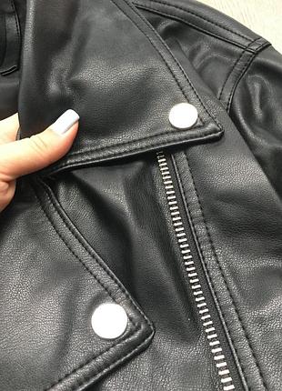 Куртка кожанка косуха pull&bear 5