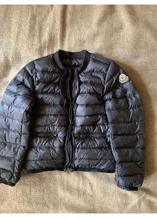 Куртка для дівчинки moncler синя