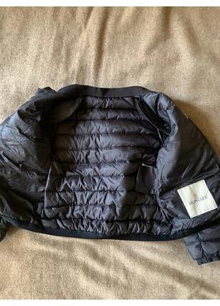 Куртка для дівчинки moncler синя 3