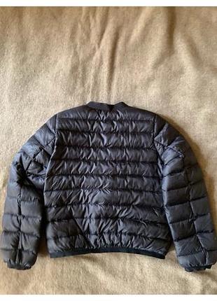 Куртка для дівчинки moncler синя 2
