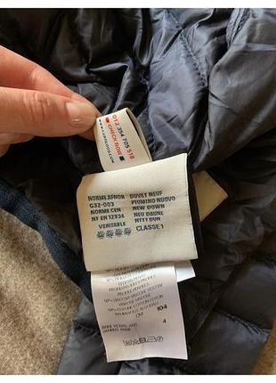 Куртка для дівчинки moncler синя 5