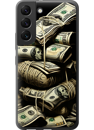 Чехол на samsung galaxy s22 big money из силикона fch_0023676
