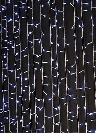 Гирлянда водопад rd-7154 240-320 led 3х2 м белая