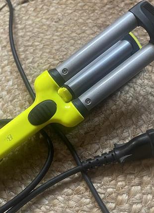 Плойка потрійна гофре babyliss h120e 5