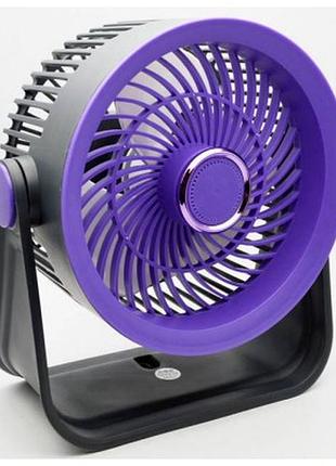 Настольный портативный вентилятор s35 desktop loop fan компактный мини-вентилятор usb на подставке