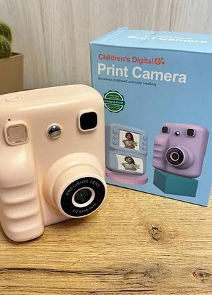 Детский фотоаппарат моментальной печати (children's digital print camera)