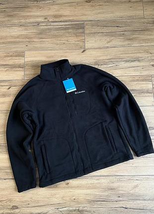 Фліска чоловіча чорна columbia m, l, xl, 2xl, 3xl