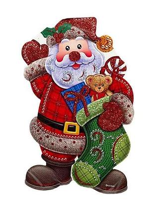 Декор-подвеска новогодняя 30*25см new year r90819/6 тм stenson