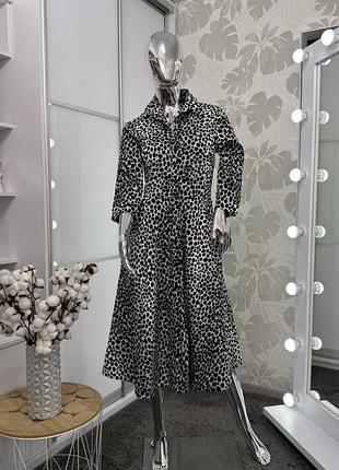 🖤 сукня abel dress від преміального дизайнерського бренду samantha sung в ефектному чорно-білому принті black jaguar (розмір 6), стан нова з біркою.