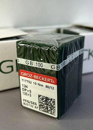 Голки для промислових машин groz beckert (китай) dpх5 №80